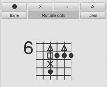 Buttons for multiple dots