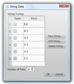 String data